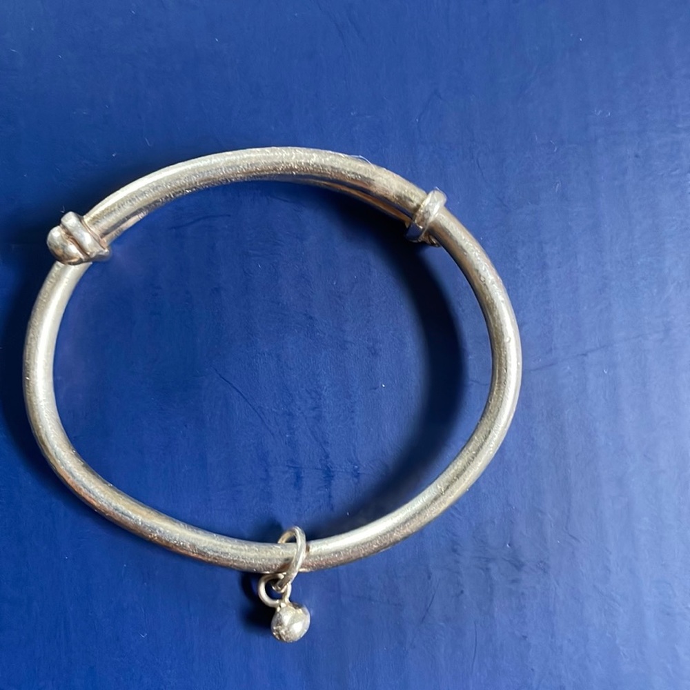 Adjustable Silver Bracelet - image 1